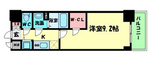 プレサンス江戸堀の物件間取画像